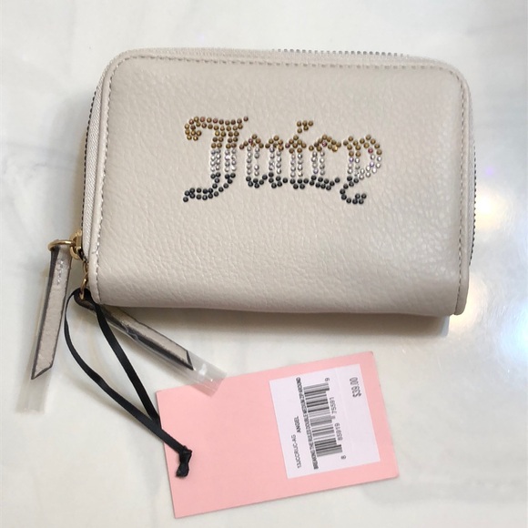 Juicy Couture Angel Breaking The Rules Medium Double ZA Wallet NWT - Picture 4 of 16